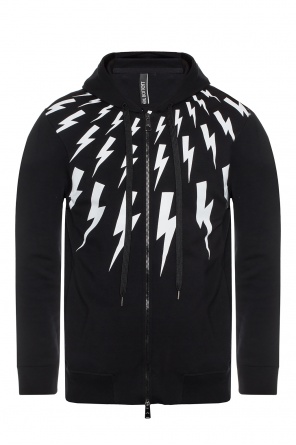 Two-layered printed sweatshirt, zdjęcie 1 Two-layered printed sweatshirt od Neil Barrett